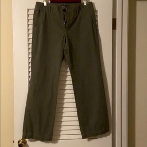 Eddie Bauer Olive Trouser Pant
